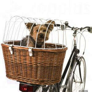 Корзинку на велосипед для любимой собаченьки