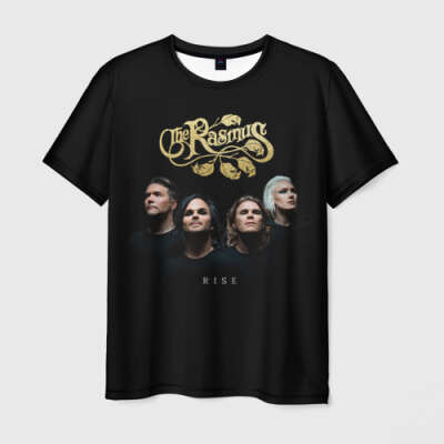 Мужская футболка 3D «The Rasmus rise»