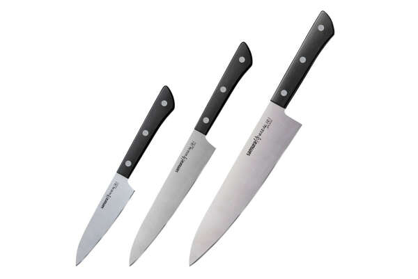 Подарочный набор ножей Samura SHR-0220B/K