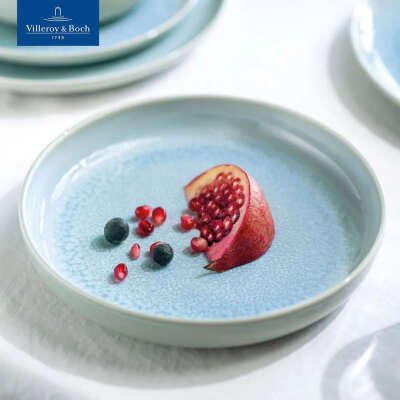 Глубокая тарелка 21 см, Crafted Blueberry turquoise, like. by Villeroy & Boch