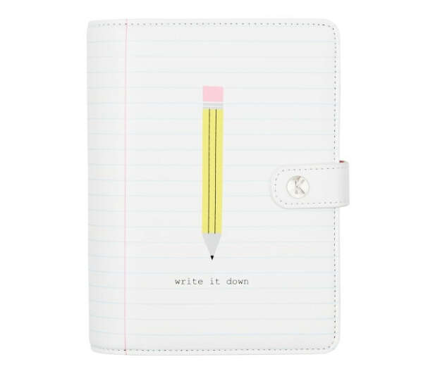 Kikki LEATHER PERSONAL PLANNER MEDIUM