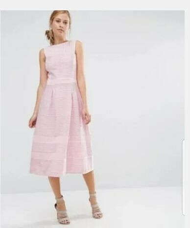 Warehouse the label pink dress HIRE ONLY