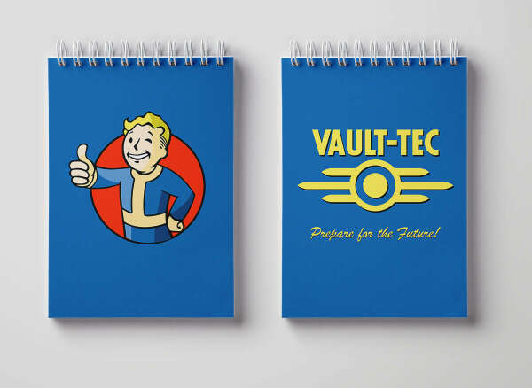 Блокнот W Fallout Vault-Tec