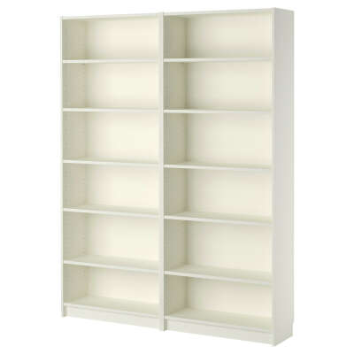 IKEA БИЛЛИ Книжный стеллаж, белый 160x202x28 см 790.178.37