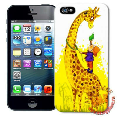 Чехол для iPhone  5 - Giraffe