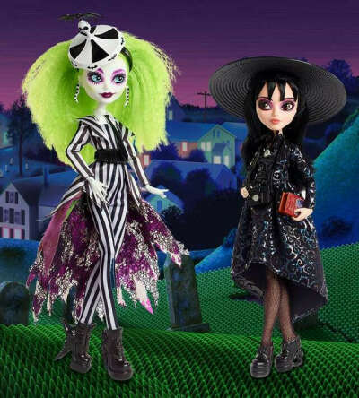 Коллекционные куклы Монстр Хай - Битлджус (Monster High Skullector Beetlejuice 2 pack)