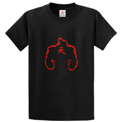 Akuma Street Fighter Classic Unisex Kids and Adults T-Shirt For Action Show Fans