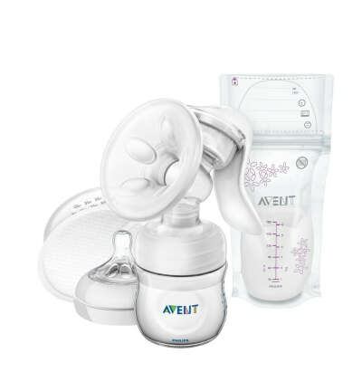 Молокоотсос Philips Avent Natural с пакетами SCF330/50