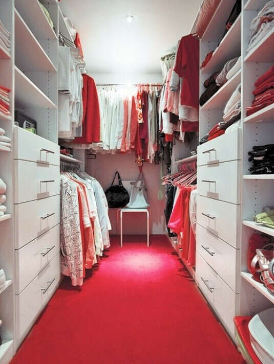 Идеальная гардеробная комната