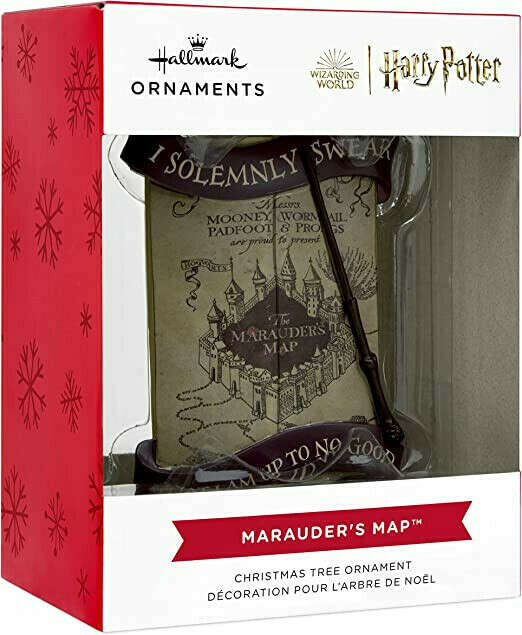 Hallmark Harry Potter Marauder's Map Christmas Ornament : Amazon.ca: Home