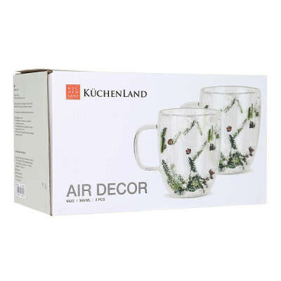 Кружки Air decor из Kuchenland (набор 2 шт)