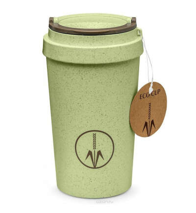 Термокружка Walmer "Eco cup" зеленый, 400 мл