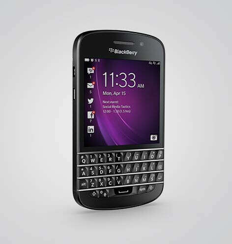 BlackBerry Q10 16GB 4G LTE Black Unlocked Smartphone Mobile 90 Day Warranty Good