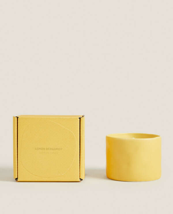 Lemon Bergamot scented candle | ZARA home