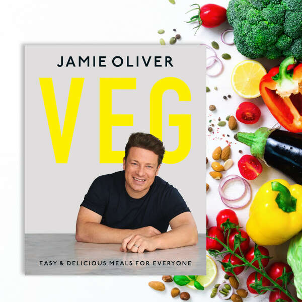 КНИГА Veg. Easy and Delicious Meals For Everyone | Oliver Jamie