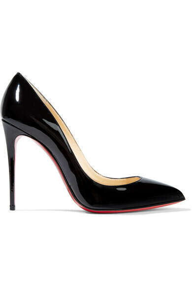 Christian Louboutin - Pigalle Follies 100 patent-leather pumps