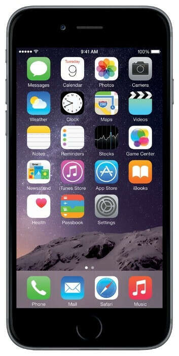 Apple iPhone 6 (4.7) 16Gb Темно-серый