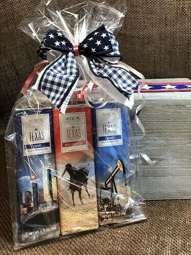 Texas Chocolate Bar Gift Set | Texas Treats Gift Baskets