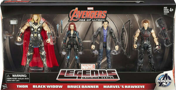 Marvel Legends Exclusives Avengers Age of Ultron 4 Pack