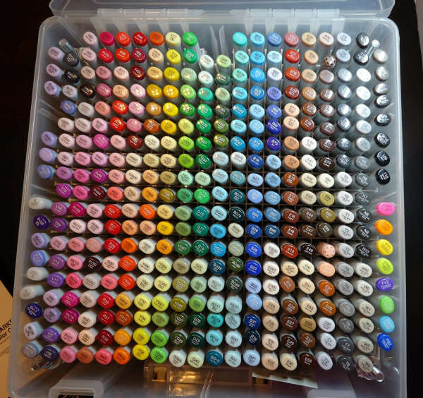 Copic Markers-12 biggest set!