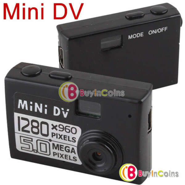 5MP HD Smallest Mini DV Sport Digital Camera Video Recorder Camcorder Webcam DVR