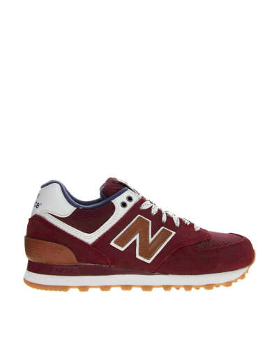 New Balance 574 Canteen Burgundy Trainers