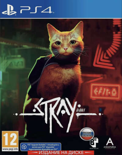 Игра Stray PS4 (PlayStation 4, Русские субтитры)