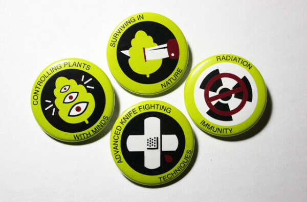 Night Vale Girl Scout BUTTON PACK