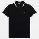 Fred Perry                         Женское поло G3600 Black/White/White