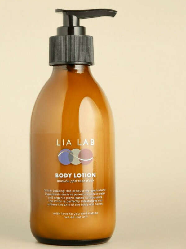 LIA LAB Лосьон для тела и рук с ароматом BASIL&NEROLI Увлажняющий для всех типов кожи 200 мл