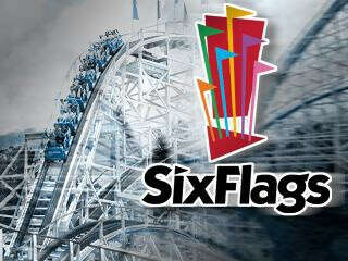 Побывать в парке аттракционов Six Flags