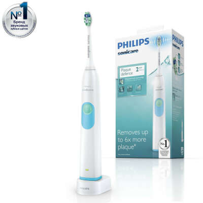 Электрическая зубная щетка PHILIPS Sonicare 2 Series HX6231/01 белый
