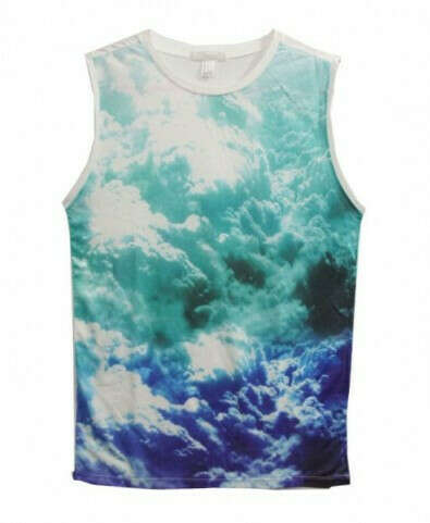 Cloud and Mist Pattern Tank