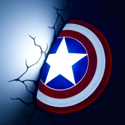 Светильник Captain America Shield