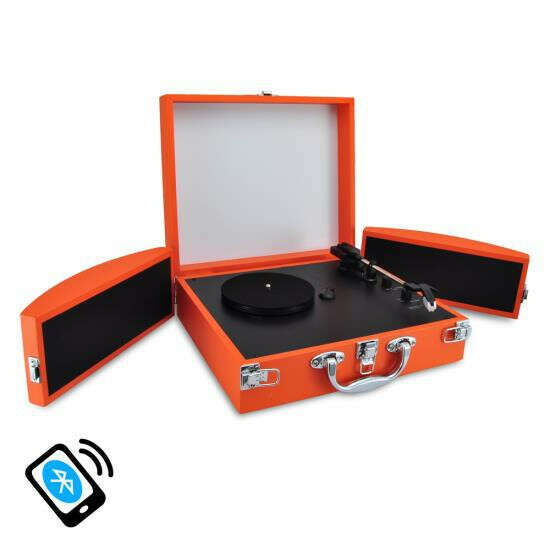 Pyle - PVTTBT8OR - Home and Office - Turntables - Phonographs - Musical Instruments - Turntables - Phonographs - Sound and Recording - Turntables - Phonographs