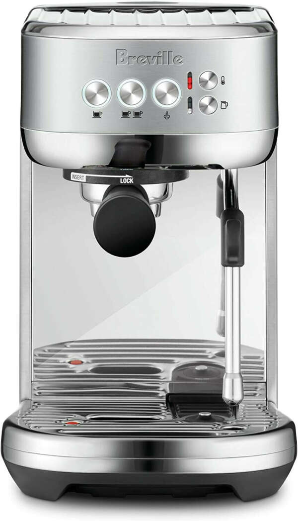 Breville BES500BSS Bambino Plus Espresso Machine, Brushed Stainless Steel : Amazon.ca: Home