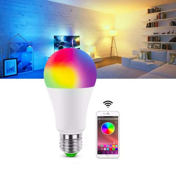 Неоновый светильник лампа RGB
