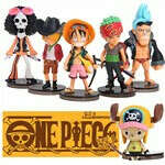 6 x One Piece Figure Collection Model Set