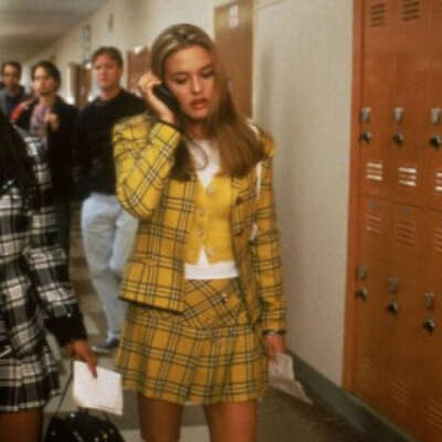 CHER HOROWITZ YELLOW PLAID OUTFIT
