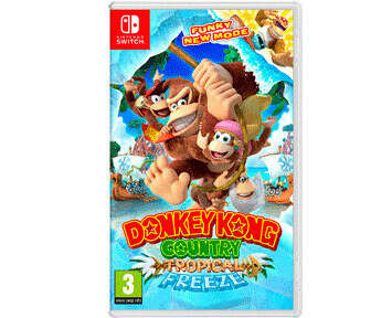 Купить Donkey Kong Country: Tropical Freeze (Nintendo Switch) в Москве или с доставкой в интернет-магазине Видеоигр Нет