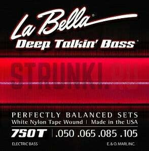 🎸 Струны для бас-гитары La Bella 750T Deep Talking Bass 50-105 - купить онлайн с доставкой, низкая цена | Магазин гитарных струн и аксессуаров Strunki.ru
