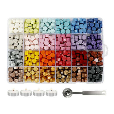 Сургучный набор 600 гранул (24 цвета)