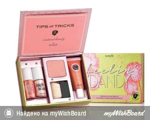 Хочу: BENEFIT Набор для макияжа губ и щечек Feelin&#039; dandy