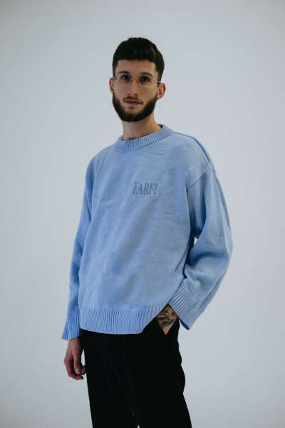 SWEATER FARFI BLUE SKY