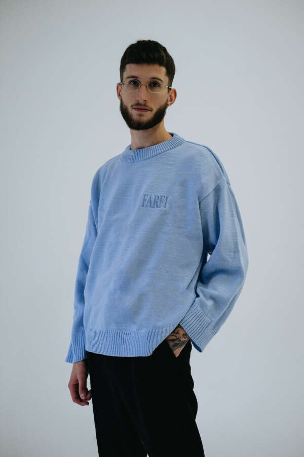 SWEATER FARFI BLUE SKY