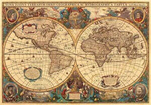 Пазл 5000 деталей Ravensburger: Историческая карта мира (17411 9)