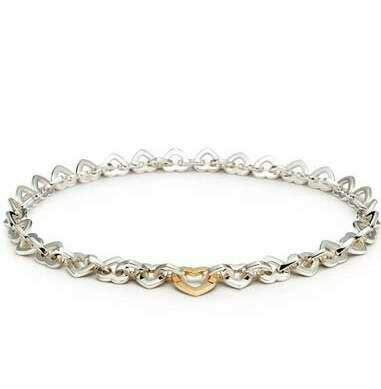 Колье Tiffany & Co Heart Link necklace [0409]