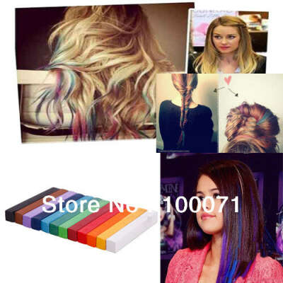 12 Color DIY Painting Fast Non toxic Temporary Pastel Hair Extension Dye Chalk  [25021|01|01]-in Hair Color from Beauty & Health on Aliexpress.com