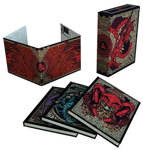 ♥Подарочный набор «D&D Core Rulebook Gift Set» с альтернативными обложками