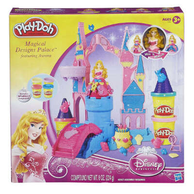 Hasbro A6881 Play-Doh Игровой Набор Чудесный замок Авроры Детский Пластилин